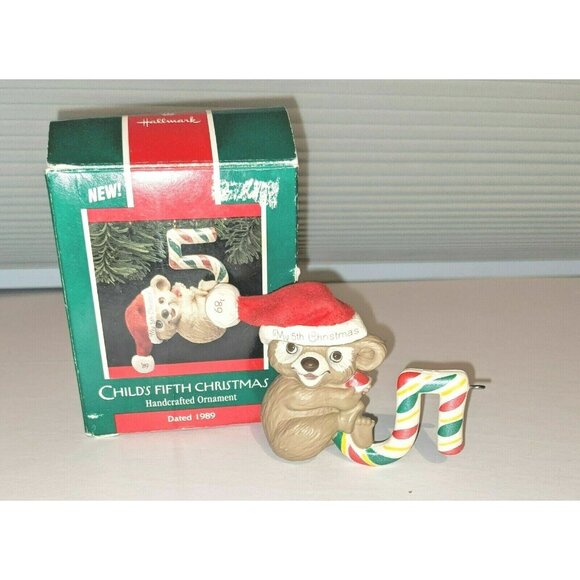 2 Vintage Hallmark Keepsake Ornaments  5th Christmas and Heavenly Angels - Picture 5 of 7